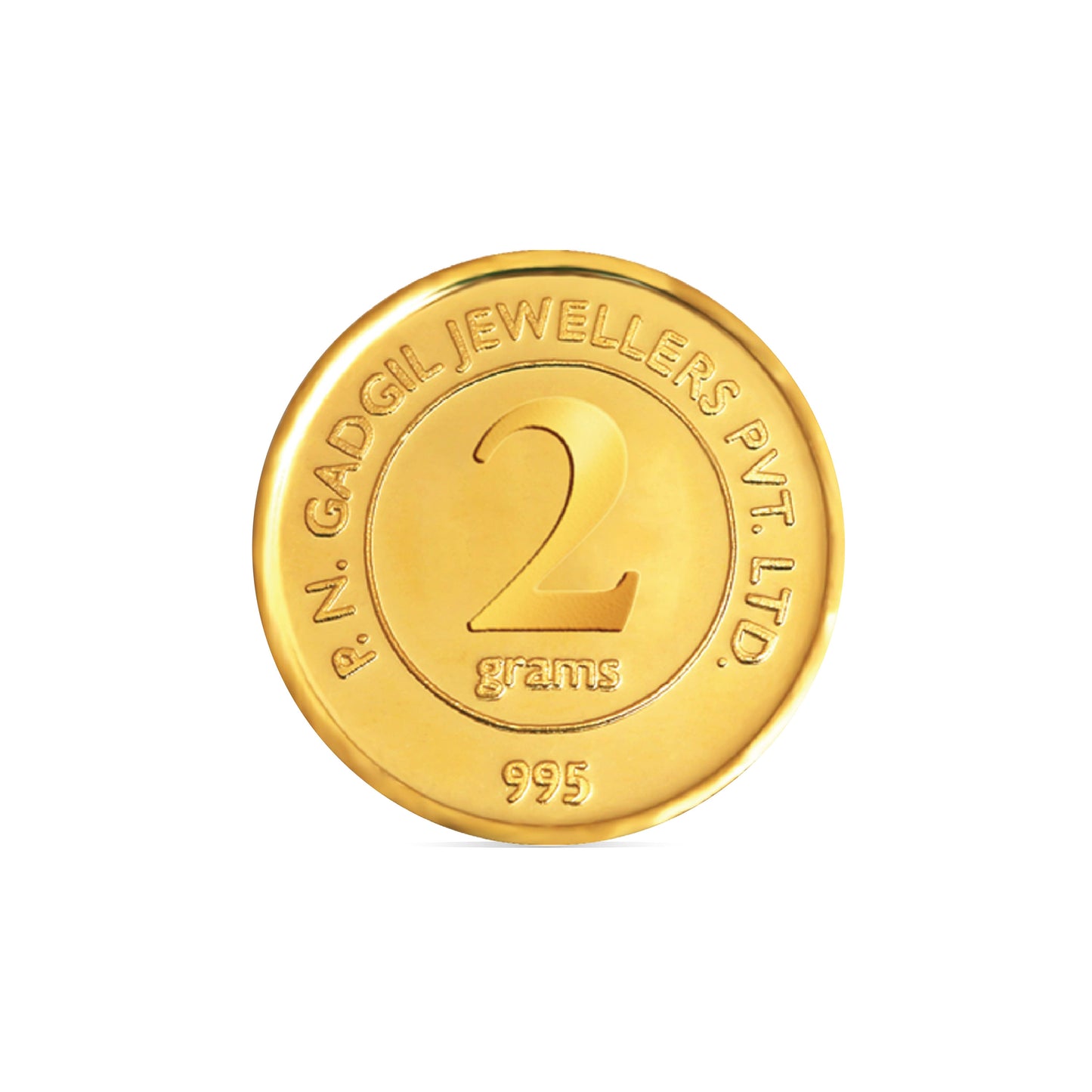 2 gram 24 kt (995) png gold coin
