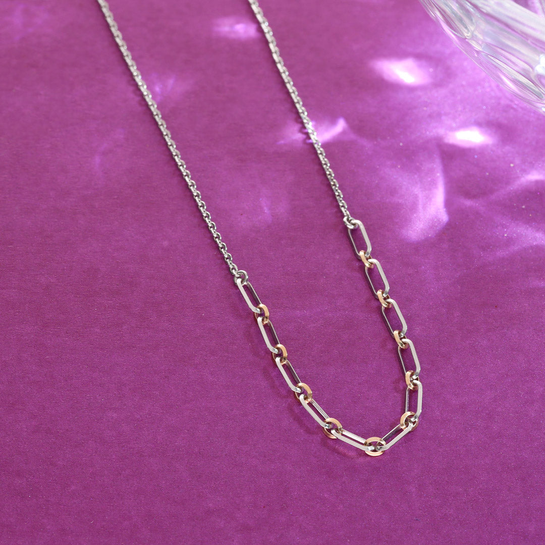 Royal Links Platinum Necklace