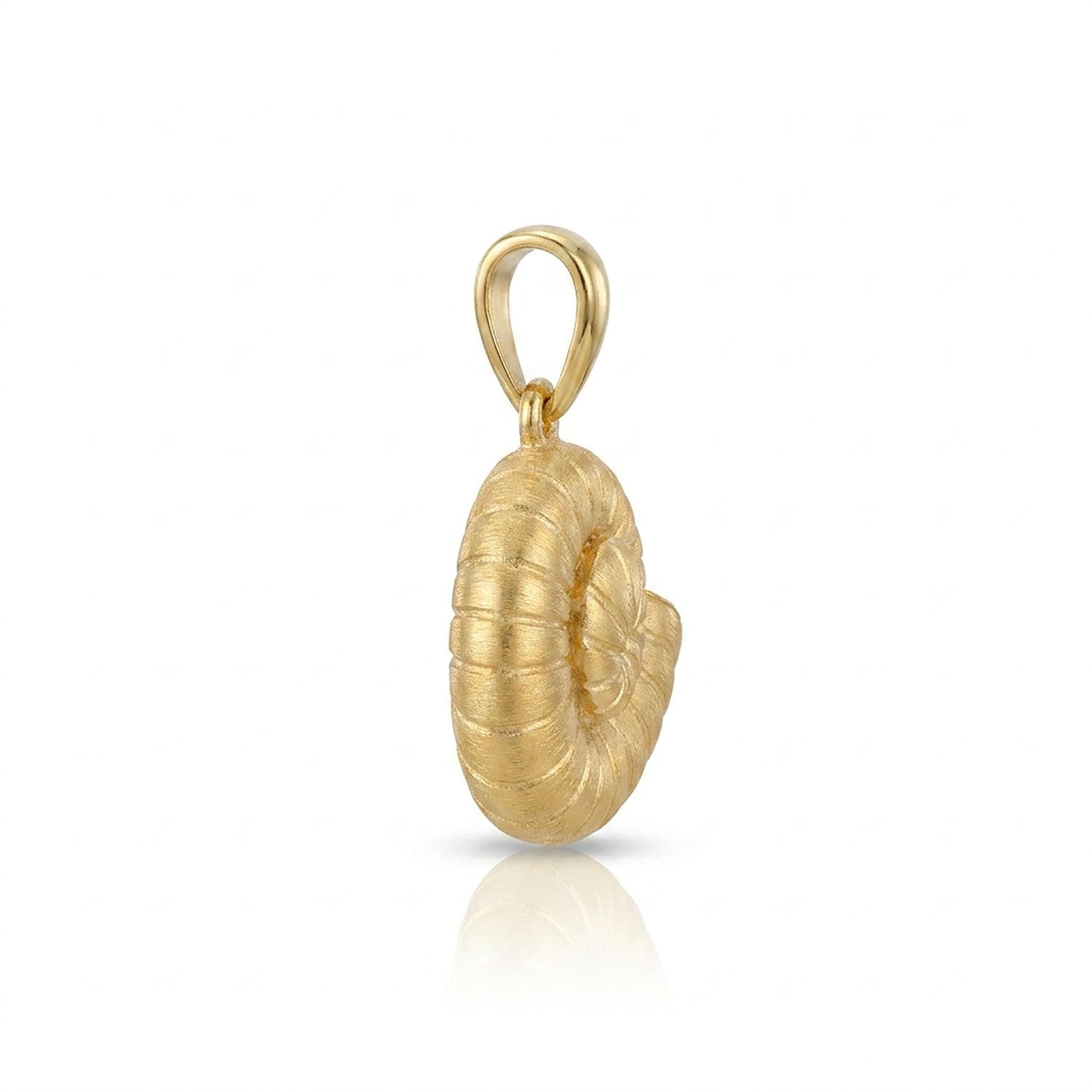Spiral Seashell Ocean Collection Charm Pendant