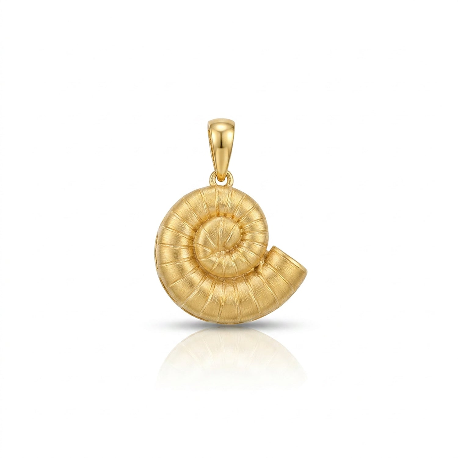 Spiral Seashell Ocean Collection Charm Pendant