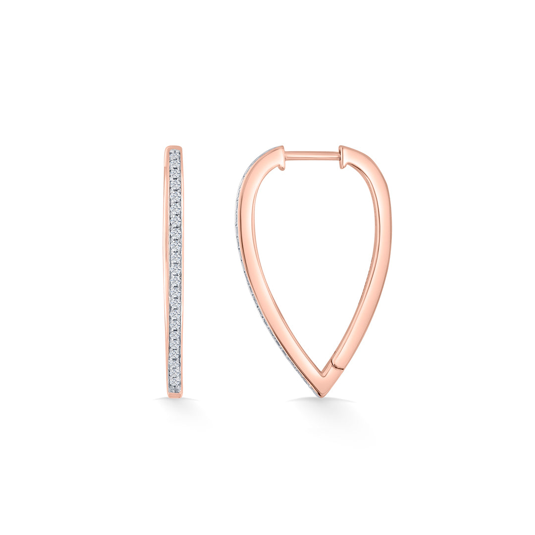 gilded sequence gold stud diamond earring for woman