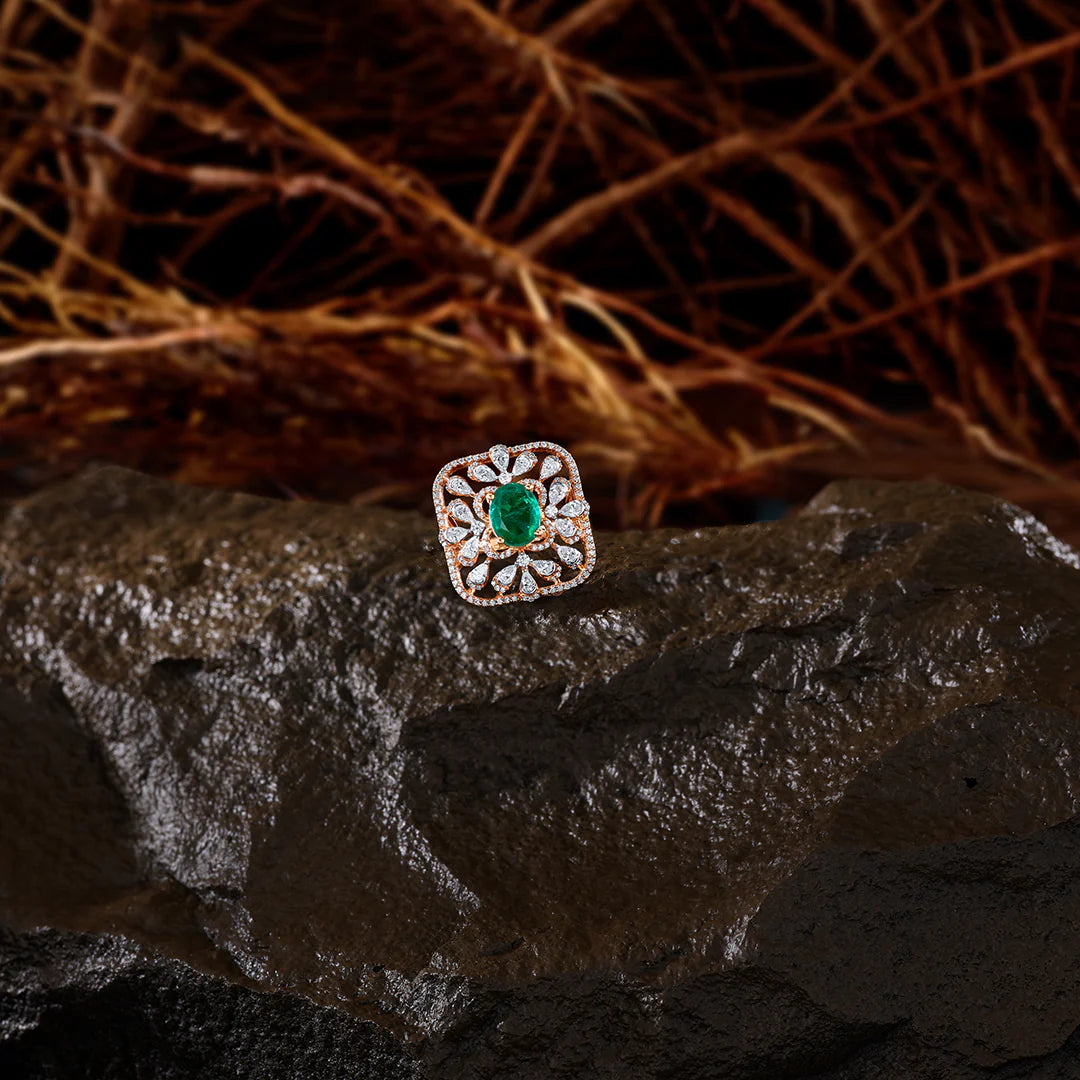 Aabha Pratha Diamond Ring