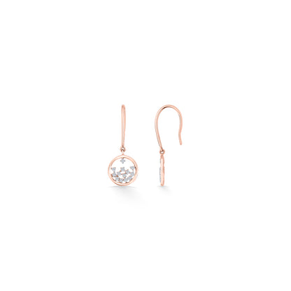 Endless Loops Gold & Diamond Drops & Dangler Earring For Women