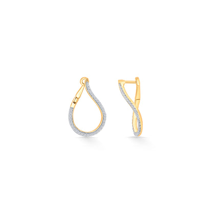 Dew Whisper Gold & Diamond Earring