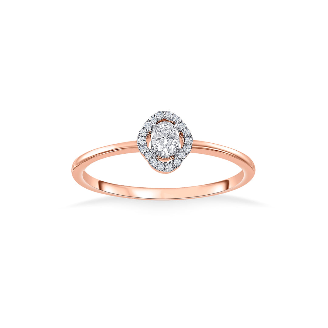 Infinite Spark Gold Ladies Ring For Women