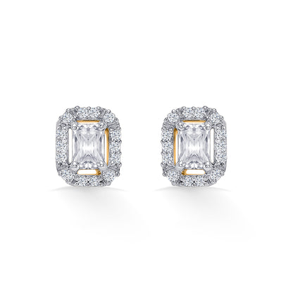 Urban Edge Gold Stud Earring For Women