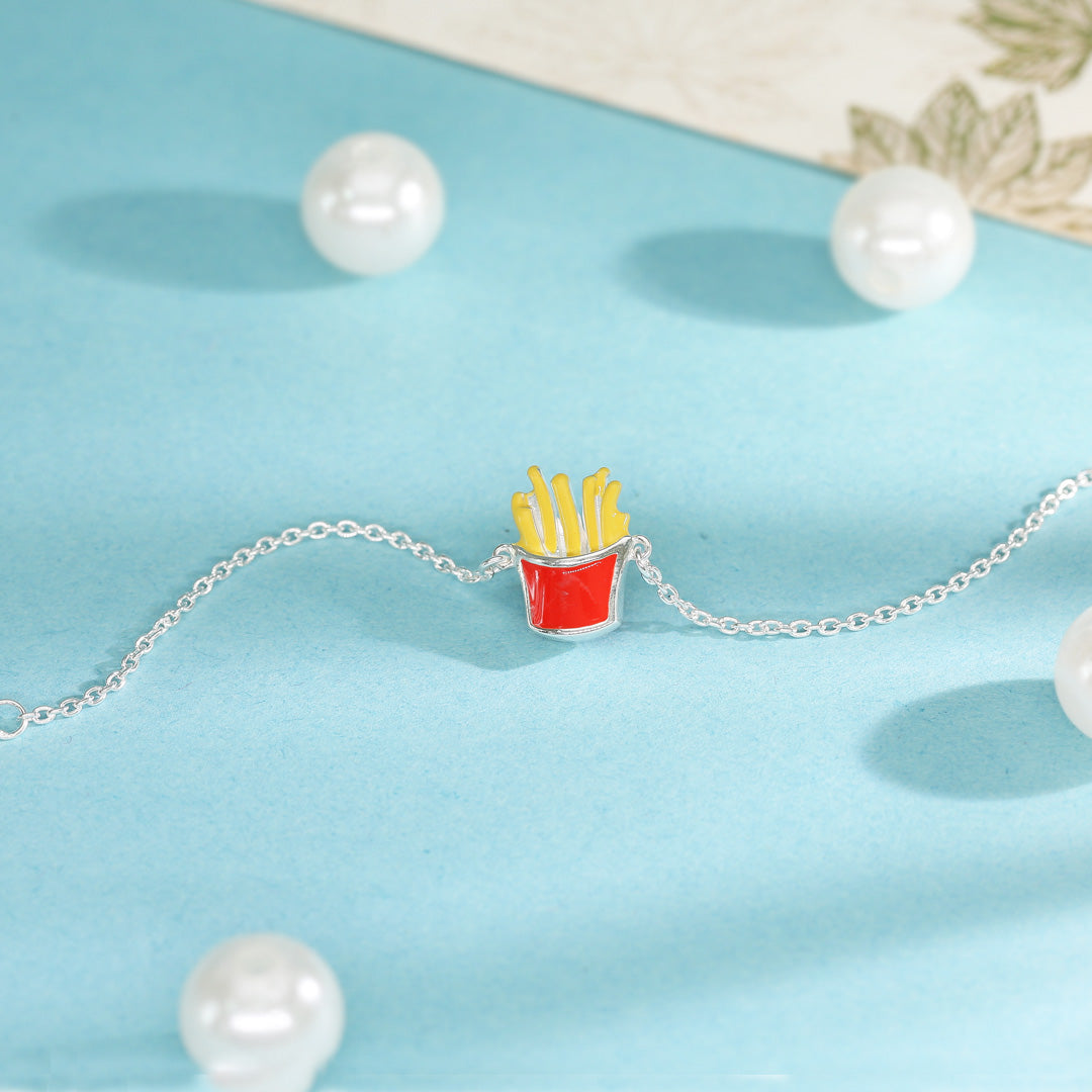 Crispy Connect Silver Rakhi