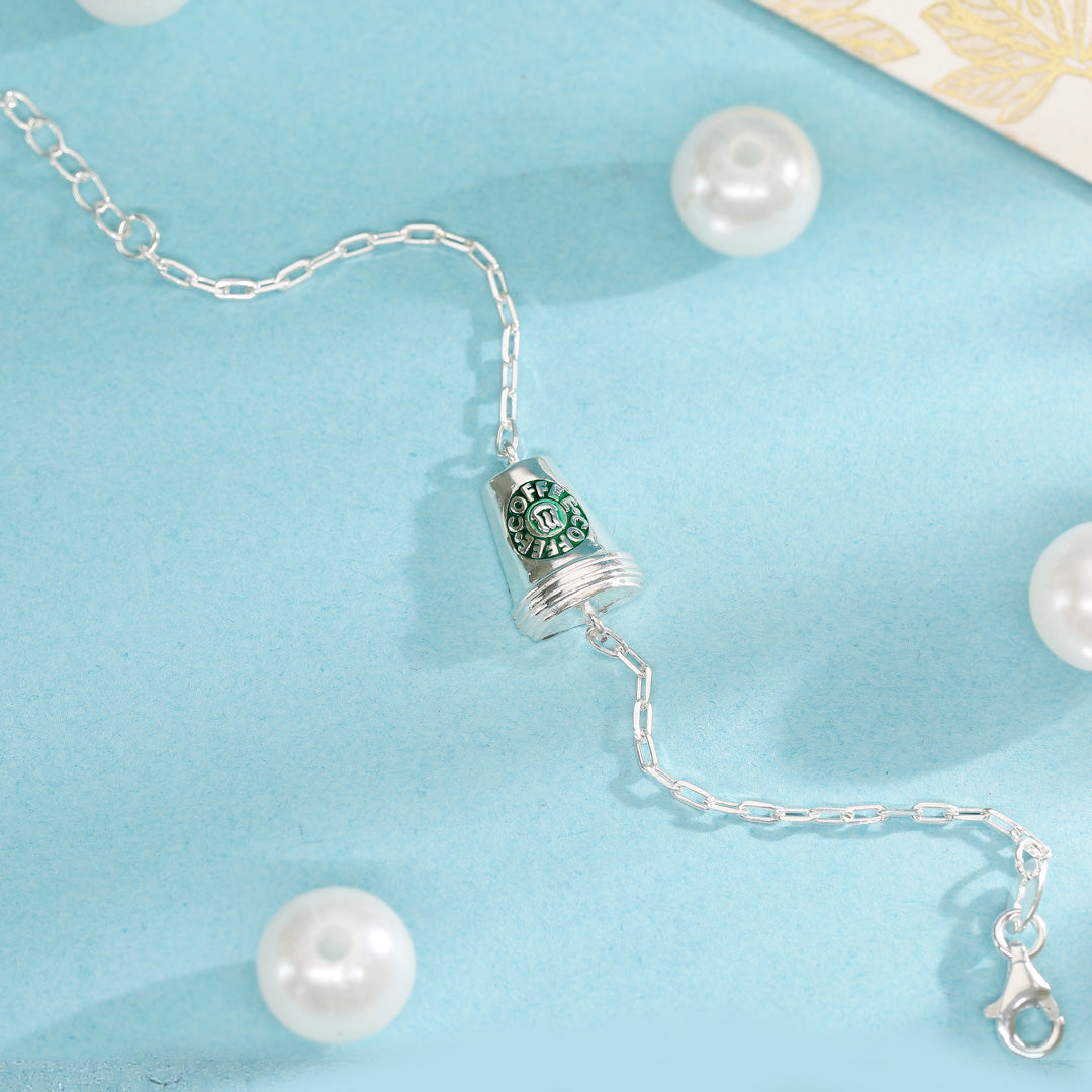 Mug of Memories Silver Rakhi