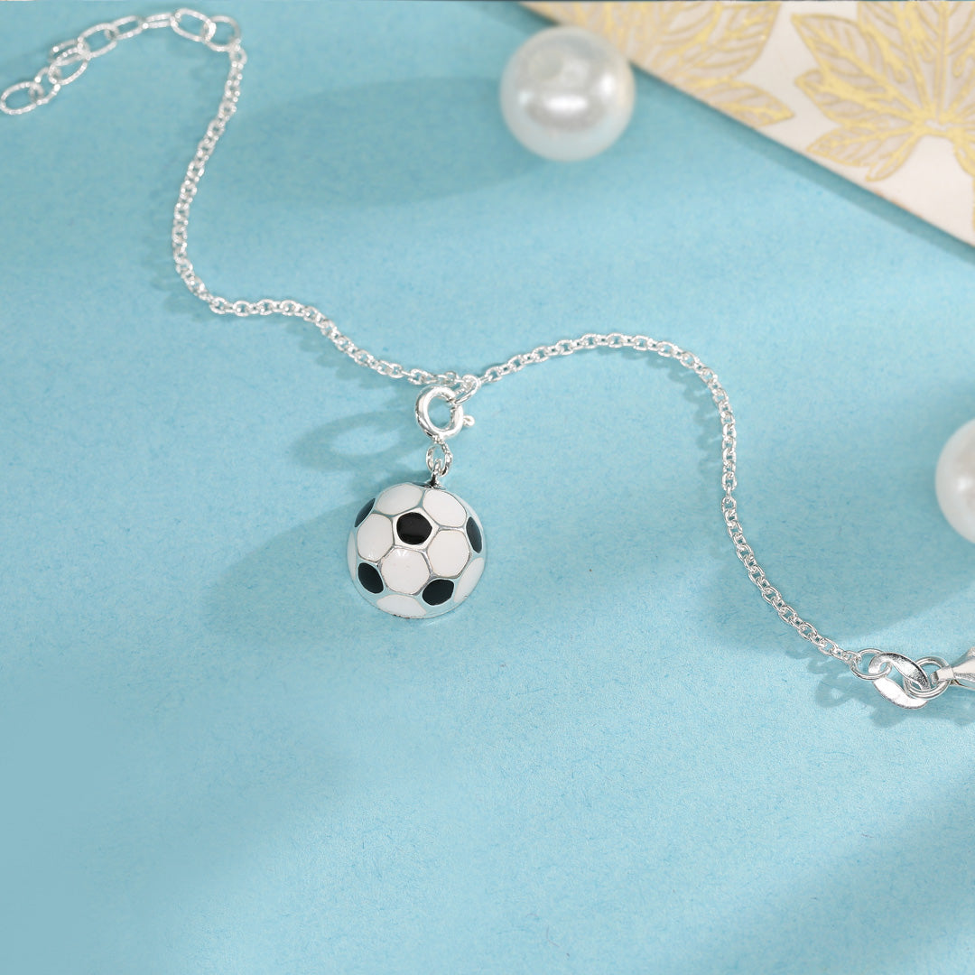 Bhai's Goalpost Silver Rakhi
