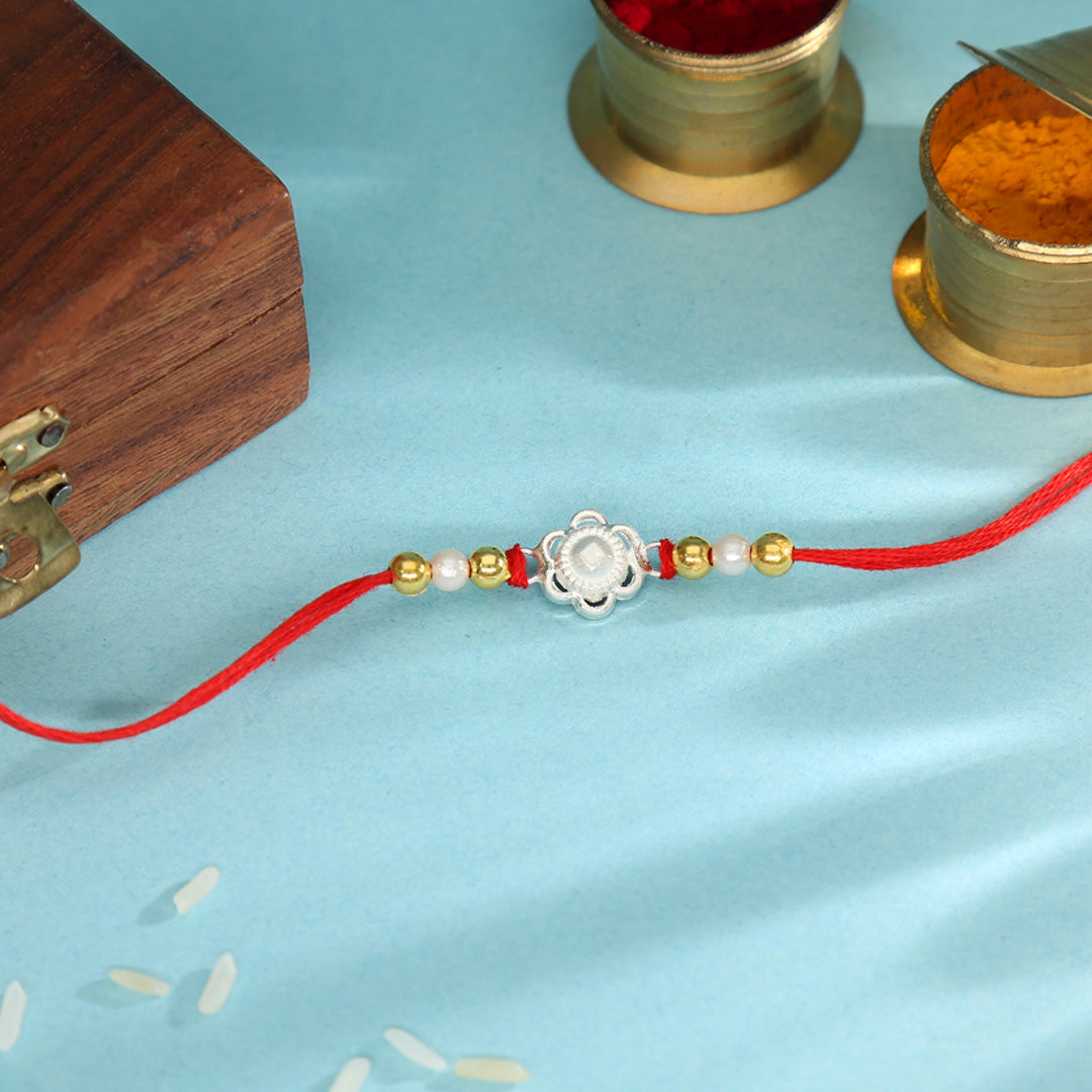 Star Silver Rakhi