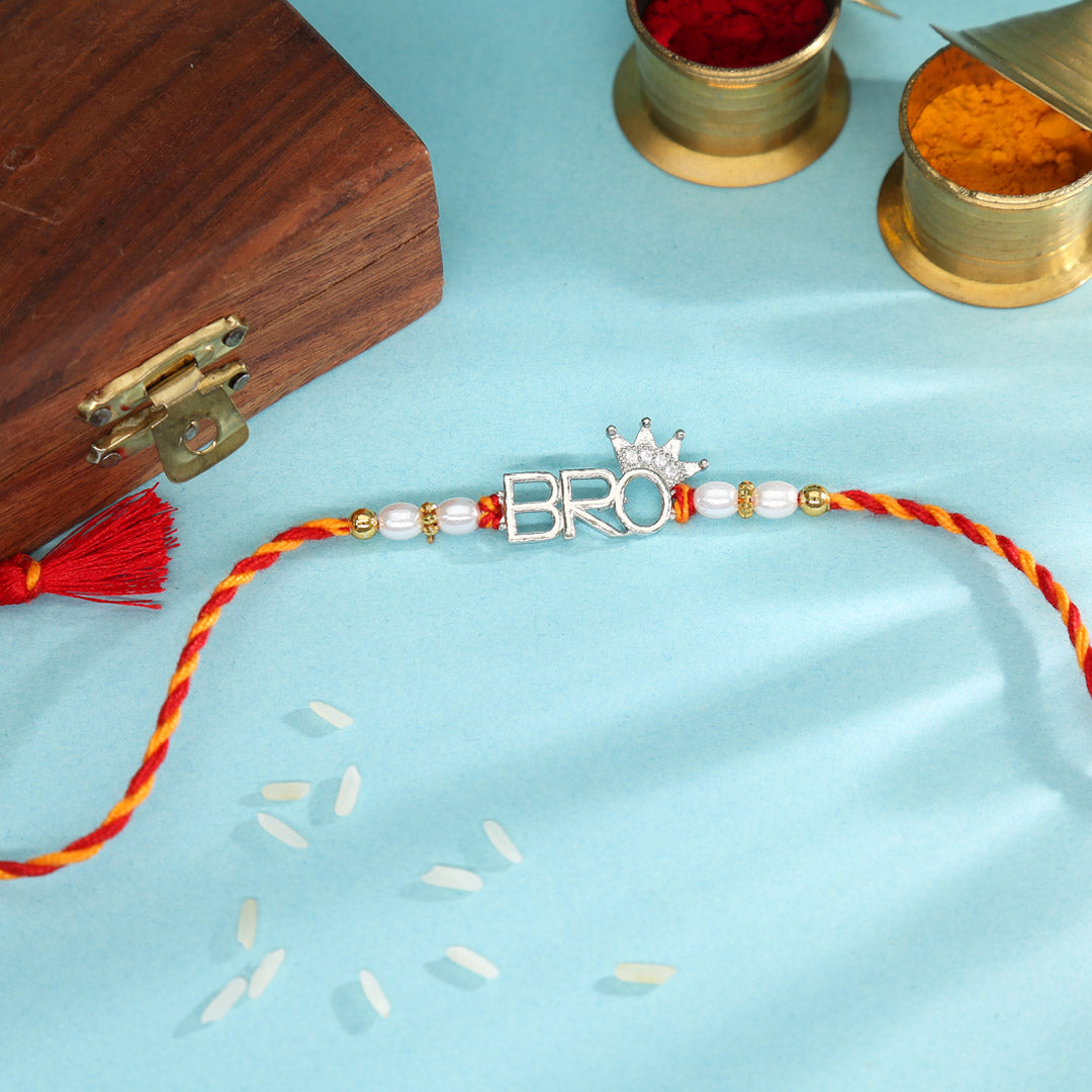 Classic Bro Silver Rakhi