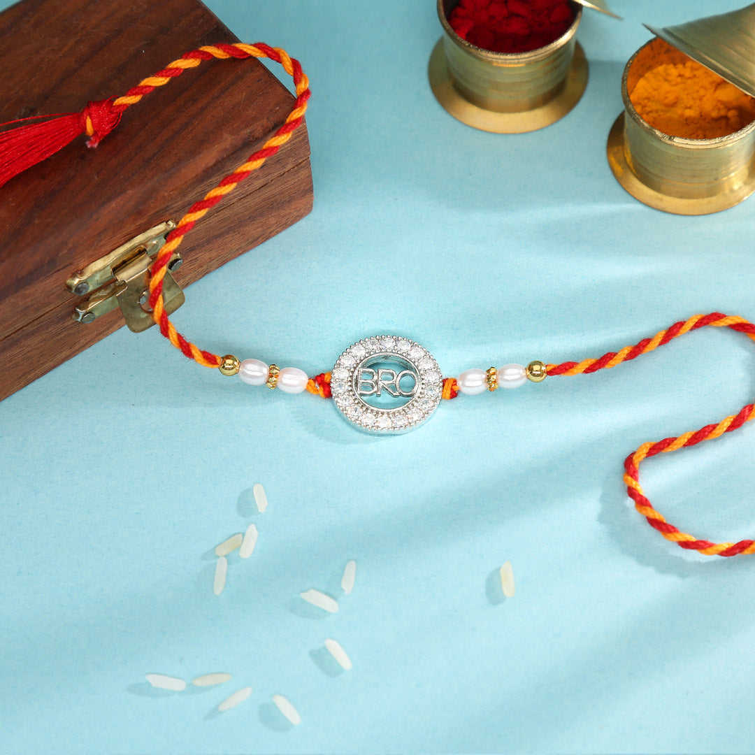Best Bro Silver Rakhi