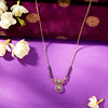 Elivra Spark Gold & Diamond Modern Mangalsutra