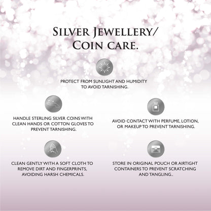 50 gms Silver Trimurti Coin