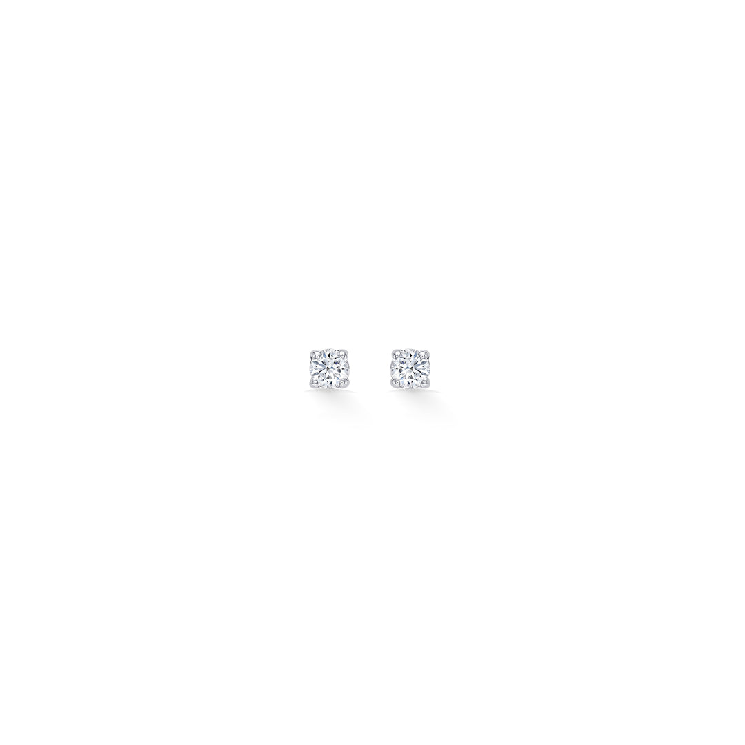 Pristine Gold & Diamond Stud Earring For Women